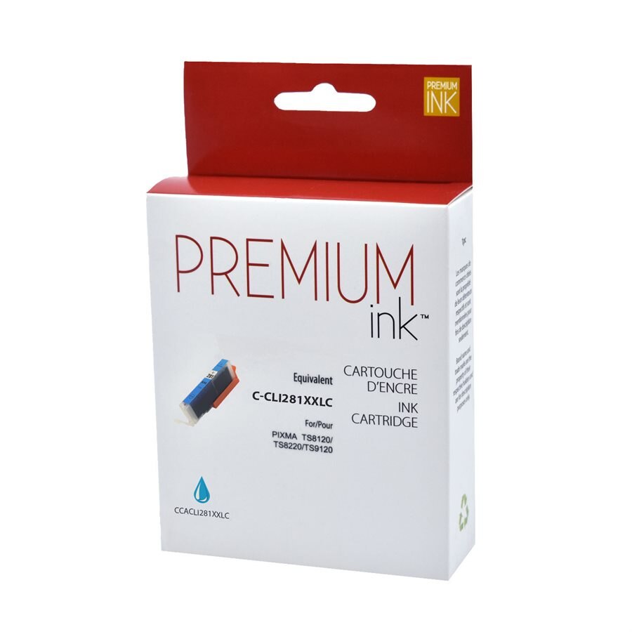 Canon CLI-281XXL Alternative Premium Ink Cyan